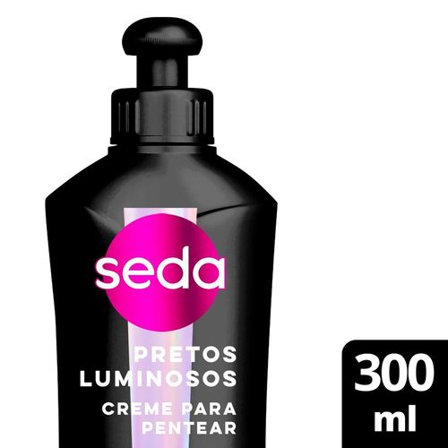 Creme para Pentear Melanina Seda Cocriações Pretos Luminosos Frasco 300ml