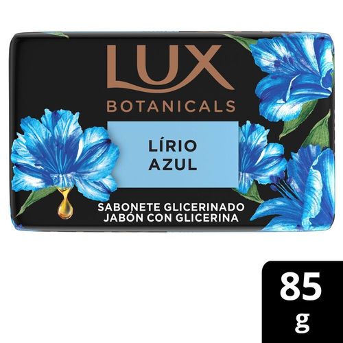 Sabonete em Barra de Glicerina Lírio Azul Lux Botanicals Envoltório 85g