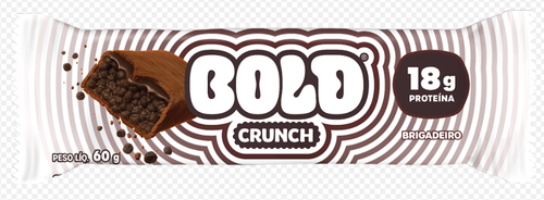 Barra de Proteína Brigadeiro Bold Crunch Pacote 60g