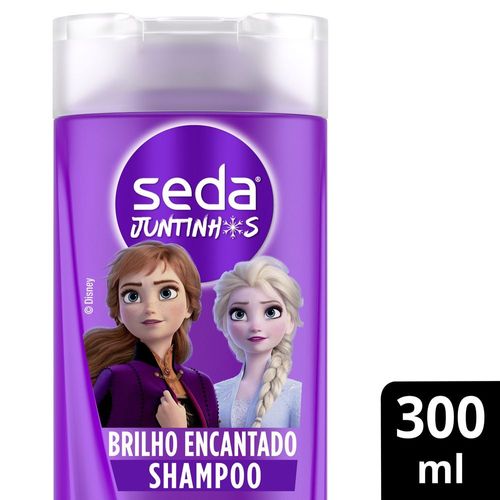 Shampoo Infantil Frozen Seda Juntinhos Brilho Encantado Frasco 300ml