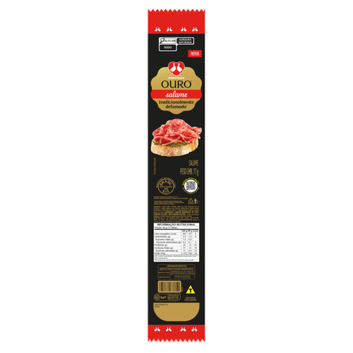 Salame Defumado Perdigão Ouro 1Kg
