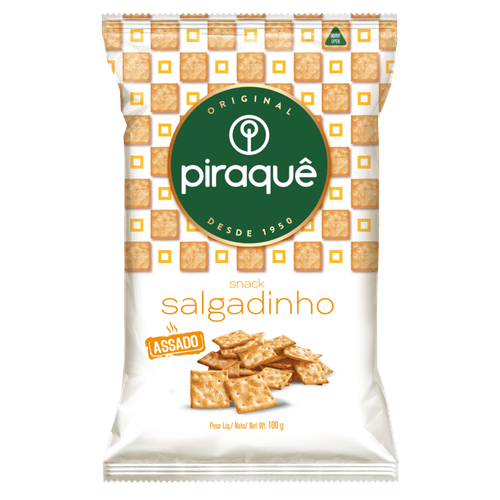 Biscoito Salgado Piraque 100g