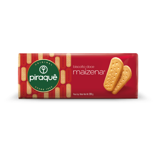 Biscoito Maizena Piraquê Pacote 200g