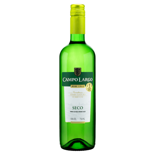 Vinho Nacional Campo Largo Seco Branco 750ml