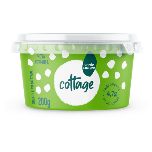 Queijo Tipo Cottage Verde Campo Pote 200g