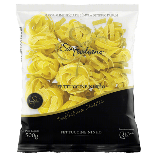 Massa Italiana San Frediano Fettuccine Pacote 500 g