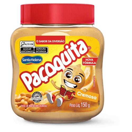 Paçoquita Cremosa de Amedoim Pote 180 g