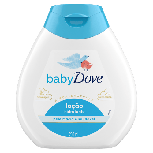 Loção Hidratação Enriquecida Dove Baby Frasco 200ml