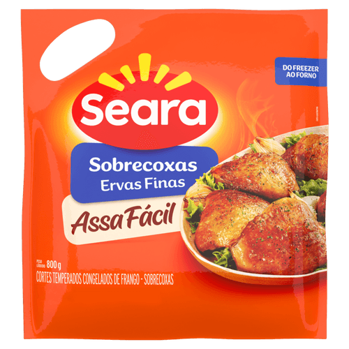 Sobrecoxa temperada Seara Assa Fácil 800g
