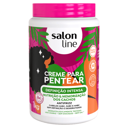 Creme Para Pentear Definição Intensa Salon Line 1kg
