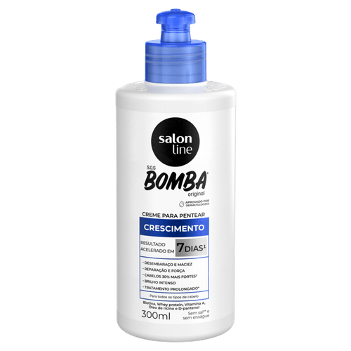 Creme de Pentear Salon Line SOS Bomba de Vitaminas 300 ml