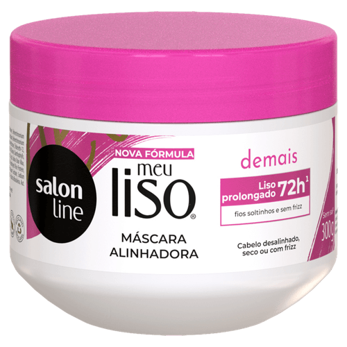 Máscara de Hidratação Salon Line Meu Liso Desmaiado 300g