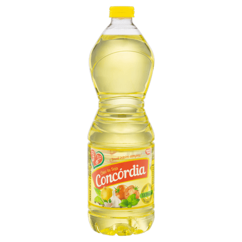 Óleo de Soja Tipo 1 Concórdia Garrafa 900ml