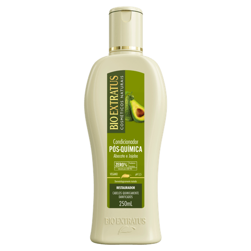 Condicionador Bio Extratus Pós Quimica Abacate e Jojoba Restaurador 250ml