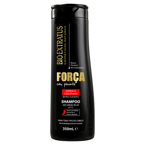 Shampoo Bio Extratus Força com Pimenta Frasco 350ml