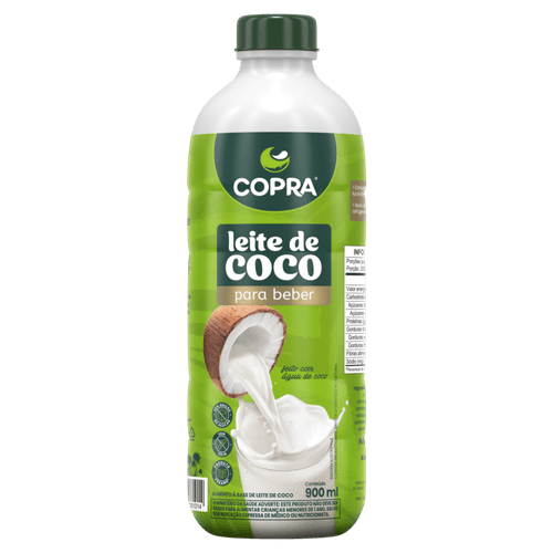 Bebida à Base de Leite de Coco Copra Garrafa 900ml