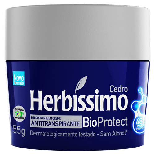 DES CR HERBISSIMO BIO PROT 55G-PT CEDRO