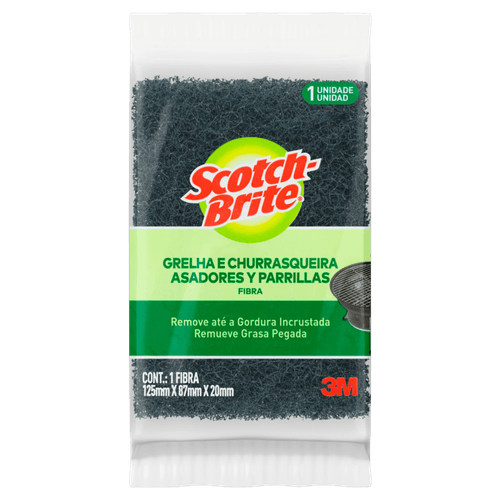 Fibra para Grelhas e Churrasqueiras Scotch-Brite