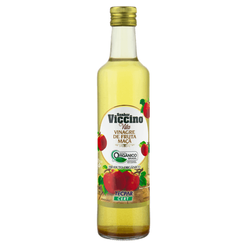 Vinagre de Maçã Orgânico Senhor Viccino Vita Vidro 500ml