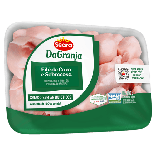 File Coxa S/ Coxa Frango Seara Dagranja Bdj 600g