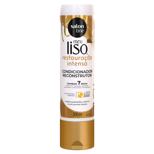 Condicionador Salon Line Meu Liso Restauração Intensa 300ml