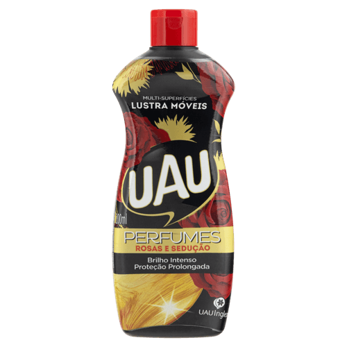 Lustra Móveis Uau Perfumes Rosas e Sedução 200ml