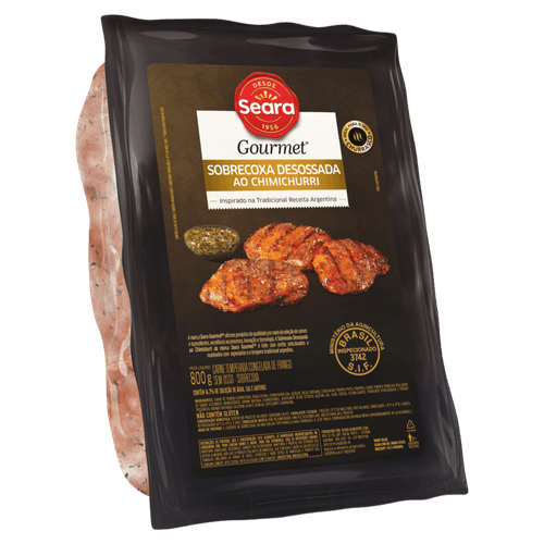 Sobrecoxa desossada ao chimichurri Seara Gourmet 800g