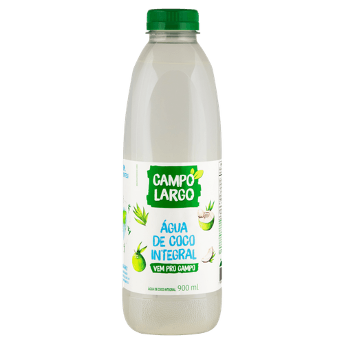 Água de Coco Integral Campo Largo Garrafa 900ml