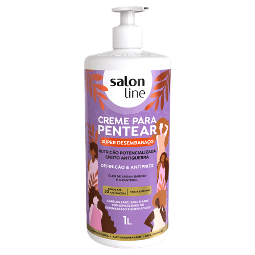 Creme Pentear Salon Line Definição e Super Desembaraço 1