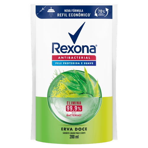 SAB LIQ REXONA 200ML-RF ERVA DOCE