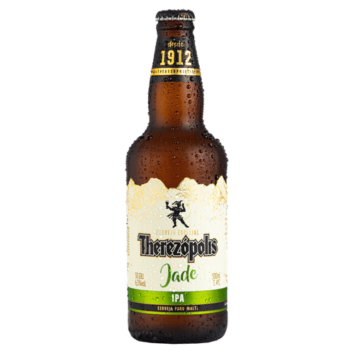 Cerveja Especial IPA India Pale Ale Puro Malte Jade Therezópolis Garrafa 500ml