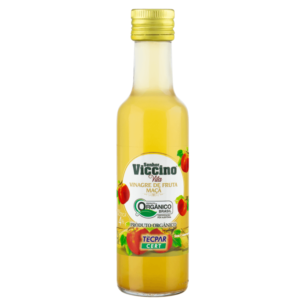 Vinagre de Maçã Orgânico 250ml - Senhor Viccino Vita