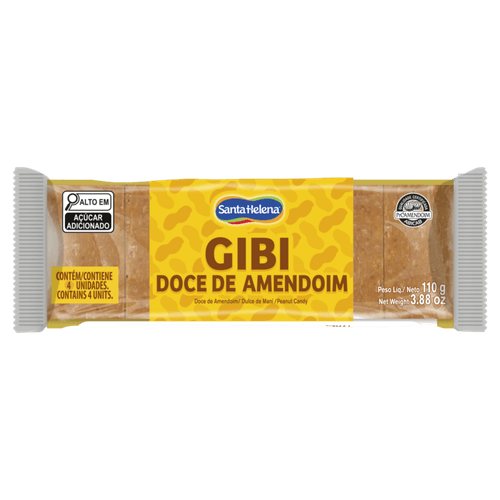 Doce de Amendoim Gibi Santa Helena 110g