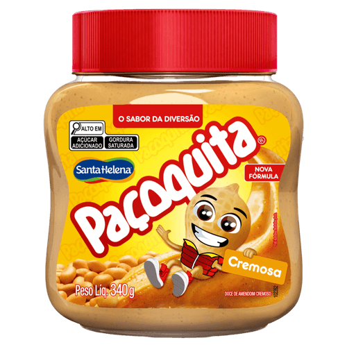 Paçoquita Santa Helena 340g Cremosa
