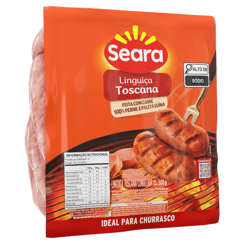 LINGUICA TOSCANA SEARA 600G-PC