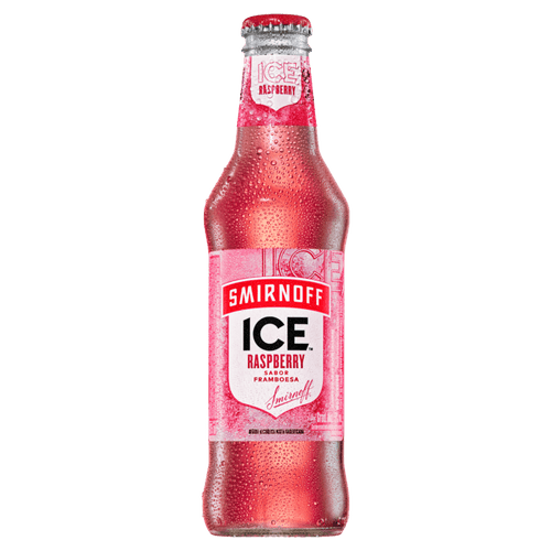 ICE SMIRNOFF RASPBERRY 275ML-LONG NECK