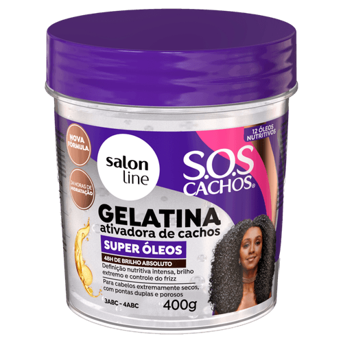 Gelatina Salon-L Sos 400g Super Oleos