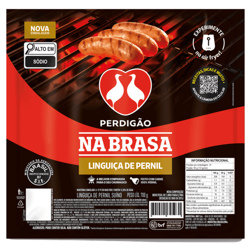 LING PERNIL PERDIGÃO N-BRASA 700G