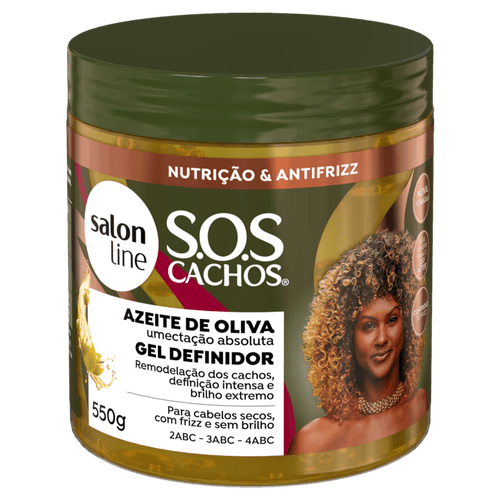 Gelat Cab Salon-L Sos 550g Azeite De Oliva