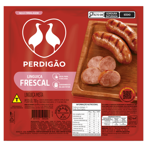 LING MISTA FRESCAL PERDIGAO 700G-PC