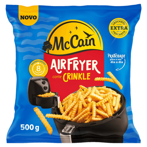 BATATA CONGELADA AIR FRYER MC CAIN 500G CRINKLE