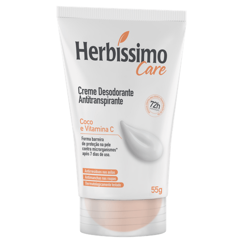 DES CR HERBISSIMO CARE 55G - BISNAG COCO E VITAMINA C