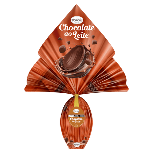 Ovo de Páscoa ao Leite Topcau 210g