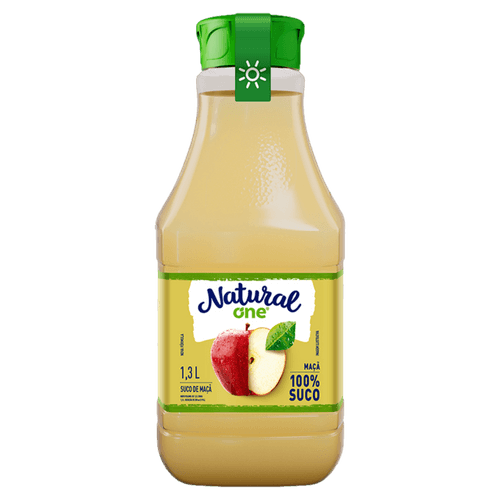 SUCO NAT ONE AMB 1,3ML-GF MAÇA 100%