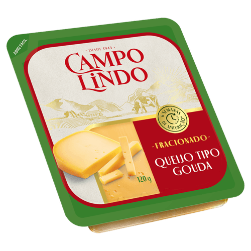 QUEIJO GOUDA CAMPO LINDO 120G