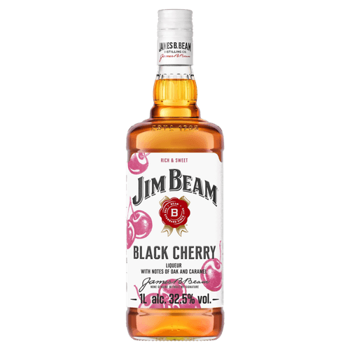 WHISKY AMER JIM BEAM BLACK CHERRY 1L