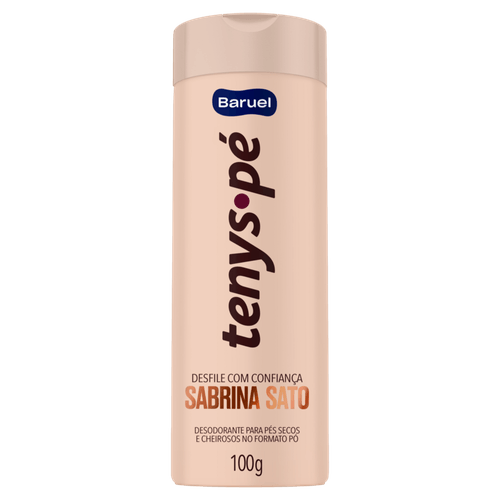 Desodorante Pó para os Pés Sabrina Sato Tenys Pé Frasco 100g
