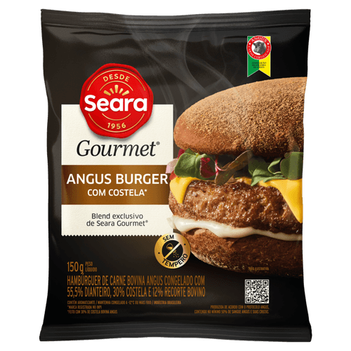 HAMBURGUER BLEND SEARA GOURMET 150G-COSTELA