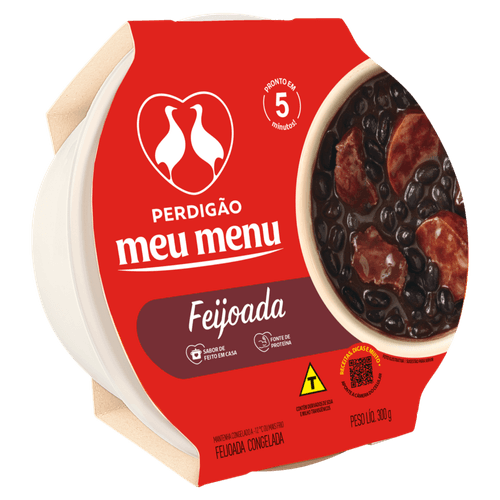 FEIJOADA PERDIGAO MEU MENU 300G TRADICIONAL