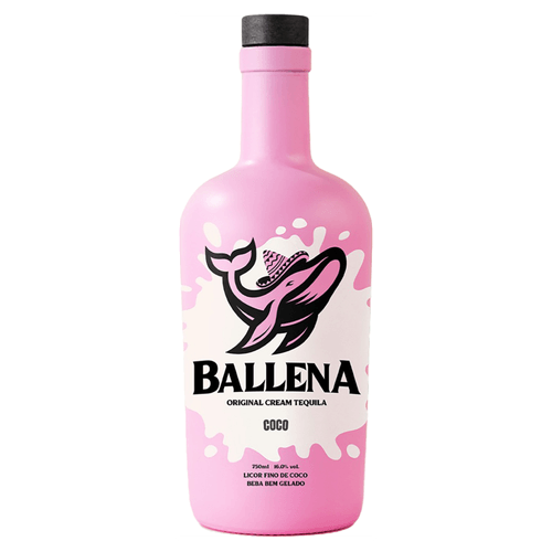 Licor Fino Coco Ballena Garrafa 750ml